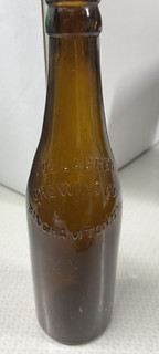 Antique Beer Bottle 12 1/2 Oz” Jos LAURER BREWING CO. BINGHAMTON NY