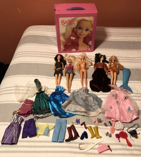 barbie hairdressing case