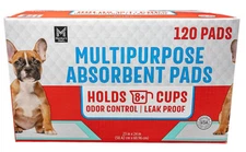 Member's Mark Multipurpose Ultra Absorbent Training Pads, 23" x 24", 120 ct.