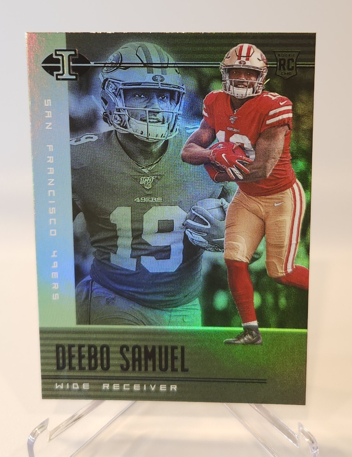 Deebo Samuel Panini Illusions #99 Emerald
