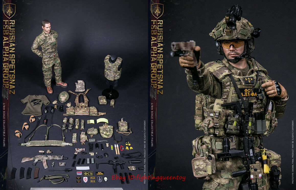 DAMTOYS 78047A RUSSIAN SPETSNAZ FSB ALPHA GROUP LUXURY VER 1/6