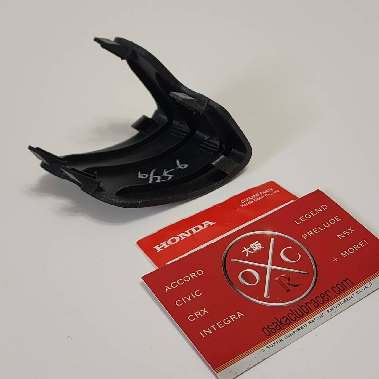 Genuine OEM 91-01 Acura NSX Front Bumper Tow Hook Cover Cap Kaiser Silver Honda