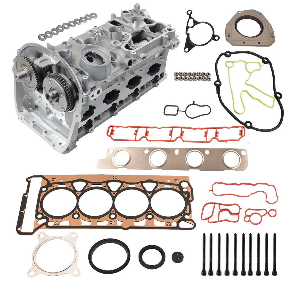 Kit completo de culata para Volkswagen Passat Jetta GTI Tiguan 2.0T CCTA CCZA Foto 4 de 4