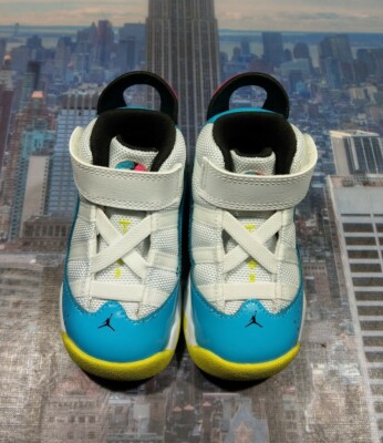 jordan 6 rings white light blue fury cyber