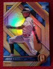Jose Devers Rookie #17 2021 Panini Chronicles Gold Standard MLB Miami Marlins RC