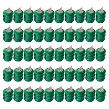 50PCS 3.6V 60mAh Ni-MH Rechargeable Battery Li-ion Battery NEW