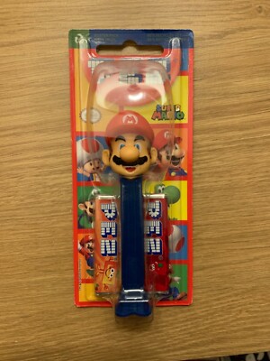 super Mario Bros ''Mario'' Fischspender brandneu in Verpackung selten Sammlerstück