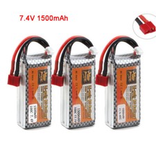 ZOP Power 1500mAh 11.1V 100C LiPo Battery Deans T Plug for RC Car Airplane Drone