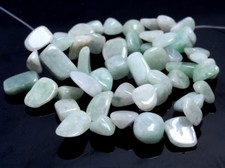 10-15MM JADE GEMSTONE PEBBLE NUGGET CHIP LOOSE BEADS 15.5"