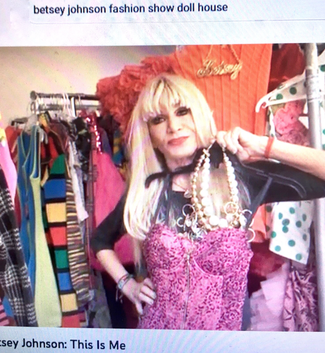 Betsey Johnson Pink Original Vintage Dresses for Women for sale | eBay