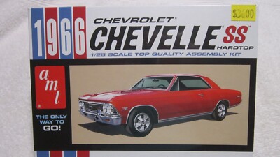 AMT 1966 CHEVY CHEVELLE SS MODEL KIT 1/25 | eBay