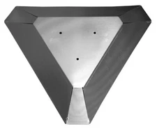 Hiland Triangle Glass Tube Heat Shield