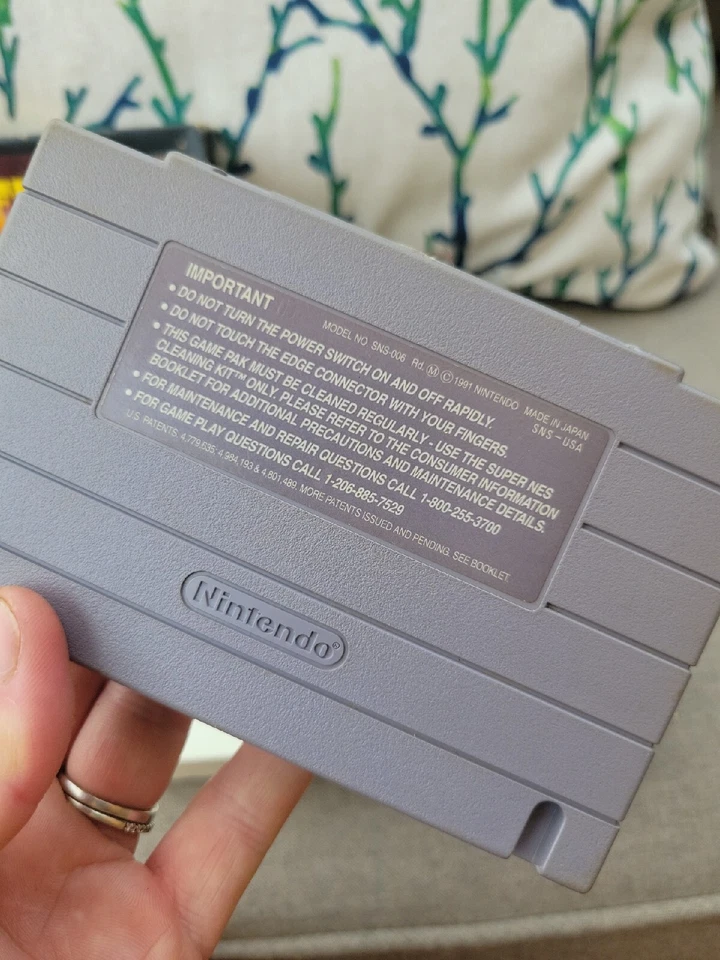 Nintendo Drakkhen SNES Super Nintendo Cartridge, Box no Manual 1991 - Kemco. - Image 3 of 4