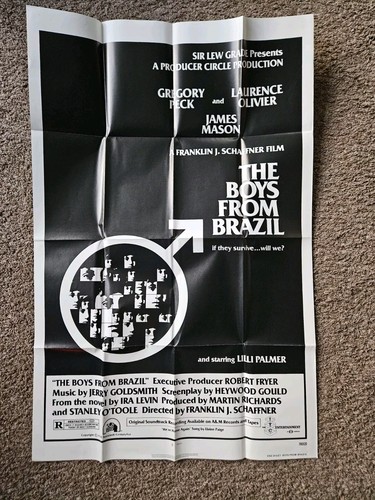The Boys From Brazil One Sheet Poster