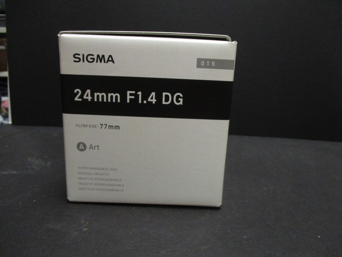 【新品】Sigma 24mm F1.4 DG HSM Art Canon 箱保証 Sigma Art 24mm f/1.4 DG HSM Lens Nikon AF-S Mount with case