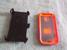 Otterbox Defender 7131A w/ Belt Clip,Red/Orange Samsung Galaxy, Iphone, etc.