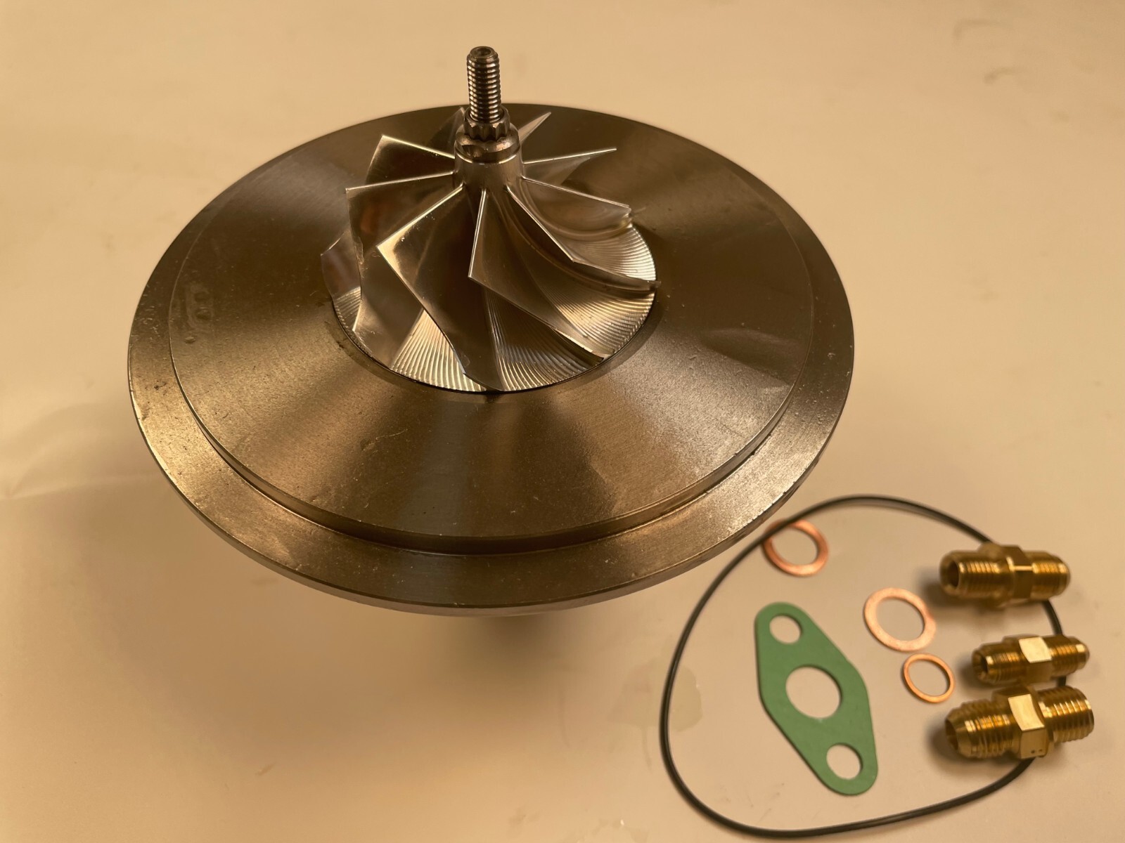 for G30-770 9 blades dual ball bearing billet turbo CHRA Cartridge Center