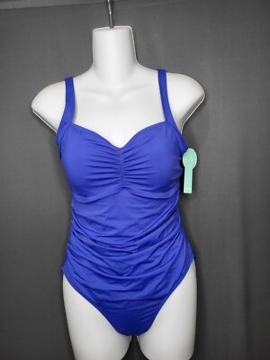 BEAUTIKINI SHELL Swimsuit Size {Medium} One-Piece SWIMSUIT