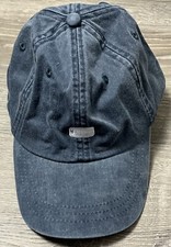 Adams Cool Crown Baseball Cap NWT Blue Chambray Hat Adjustable Mesh Lined Cotton