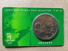 Sydney 2000 Olympic Coin Collection Archery #9 of 28