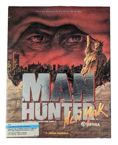 Manhunt (PC, 2004) CIB VHS Style Box Vintage Video Game