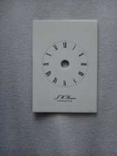 Antique JW Benson London carriage clock enamel face Swiss made