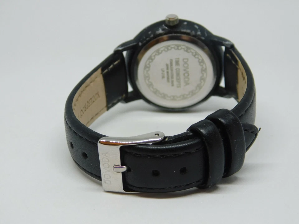 Reloj Mujer Dovoda Time Concepts LP-218L Cuero Genuino Cuarzo Batería Nueva Foto 3 de 4