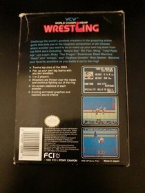 WCW World Championship Wrestling Nintendo Entertainment System NES Complete CIB