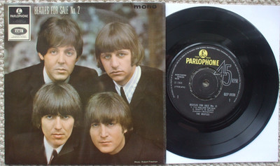The Beatles - Beatles For Sale No. 2 - 4 Prong Centre - 1978 Reissue - EX- 45