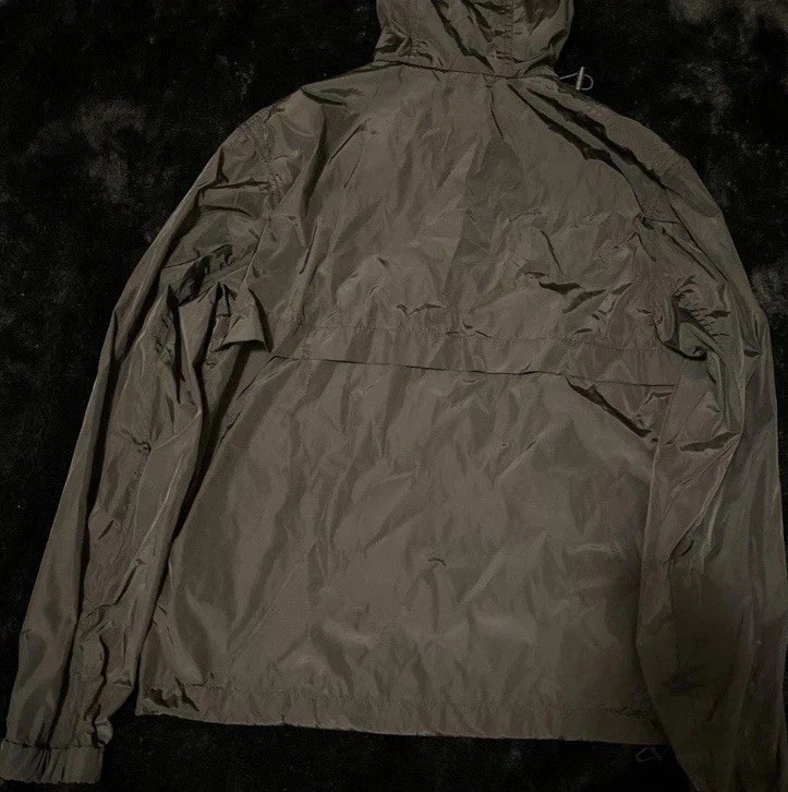 Giacca a vento Coach Signature Coach felpa con cappuccio maglione antracite taglia uomo