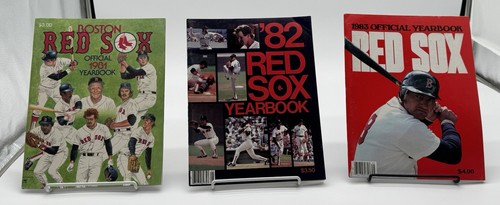 Vintage Boston Red Sox Yearbook Lot - Picture 1 of 17
