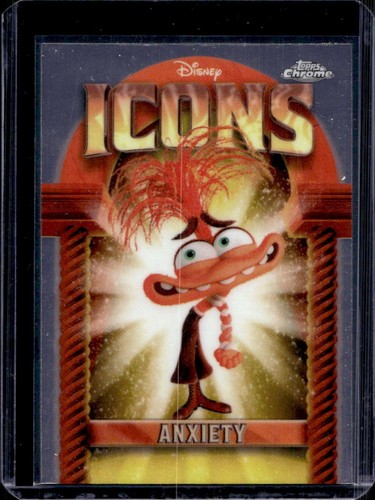 2025 Topps Chrome Disney Anxiety Icons #DI-38