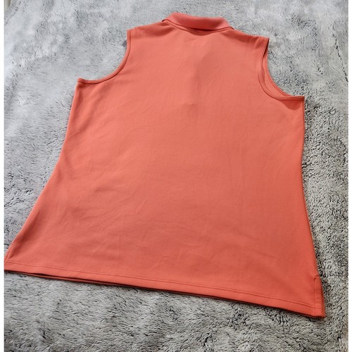 Polo donna Columbia Hot Coral grande senza innis senza maniche - Foto 2 di 8