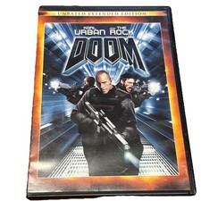 Doom DVD, 2006, Unrated Extended Edition Slim Case Very Good Condition