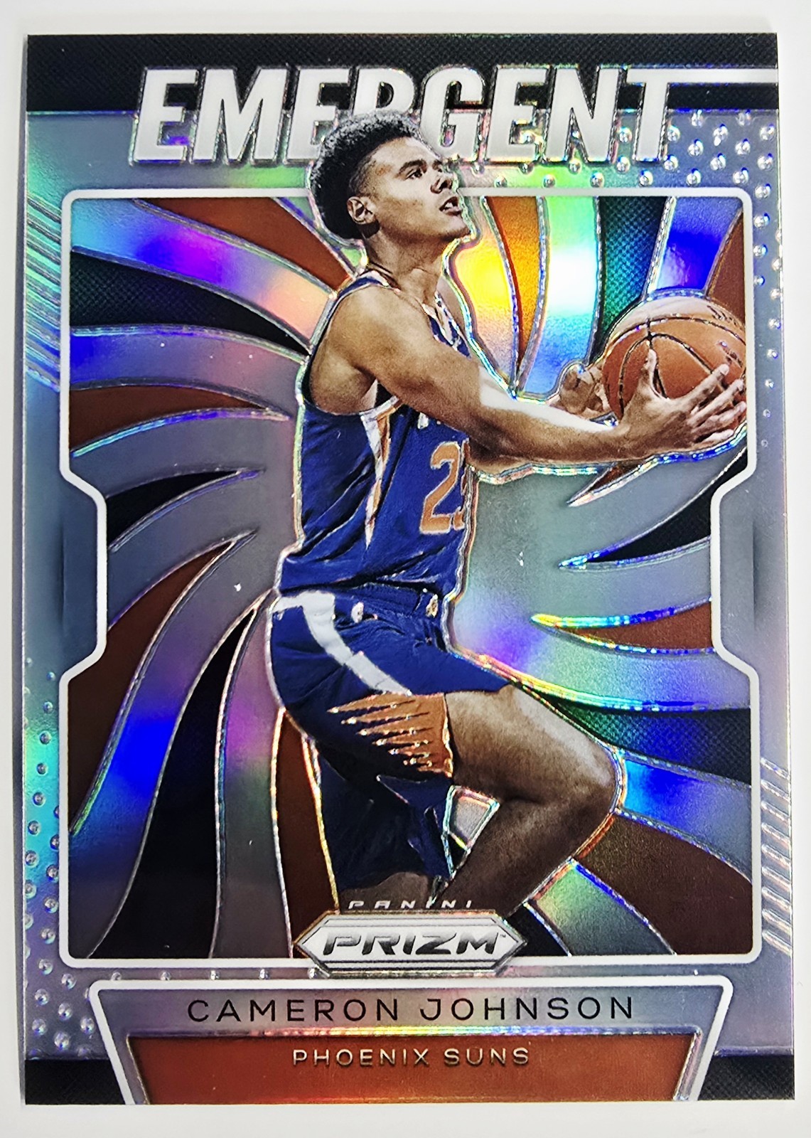 2019-2020 Panini Prizm Silver Cameron Johnson Rookie Emergent RC #13 ⚪️✨️