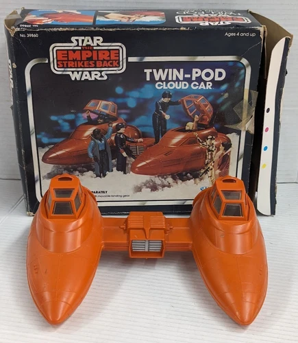 Star Wars Vintage Twin-Pod Cloud Car Vehicle Empire Strikes Back 1980 with Box