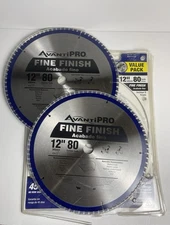 Avanti Pro 12 inch 80 Tooth Circular Saw Blade - P128080PP (2 Pack)