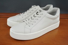 Vince Benfield Women's 11 Shoes White Leather Lace Up Comfort Platform Sneakers