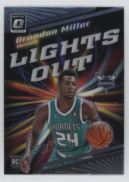 2023-24 Panini Donruss Optic Lights Out Brandon Miller #2 6k2