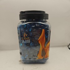 Bond Manufacturing 67994 Verre à dispersion pour foyer en verre de lave, bleu Bodega 10 lbs