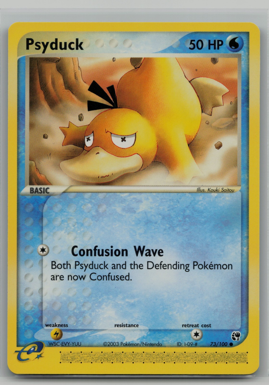 Psyduck Common Sandstorm 73/100 NM