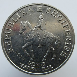 Nr 6049 Albania • Fourth Republic 50 Leke 2000 KM# 79 geraltttt83