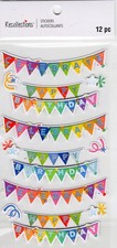 Celebrate Birthday, 3D scrapbook stickers, 4x7" - Recollections #750750