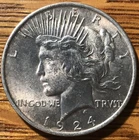 1924 P - Peace Silver Dollar - XF Plus Quality Collectible Coin