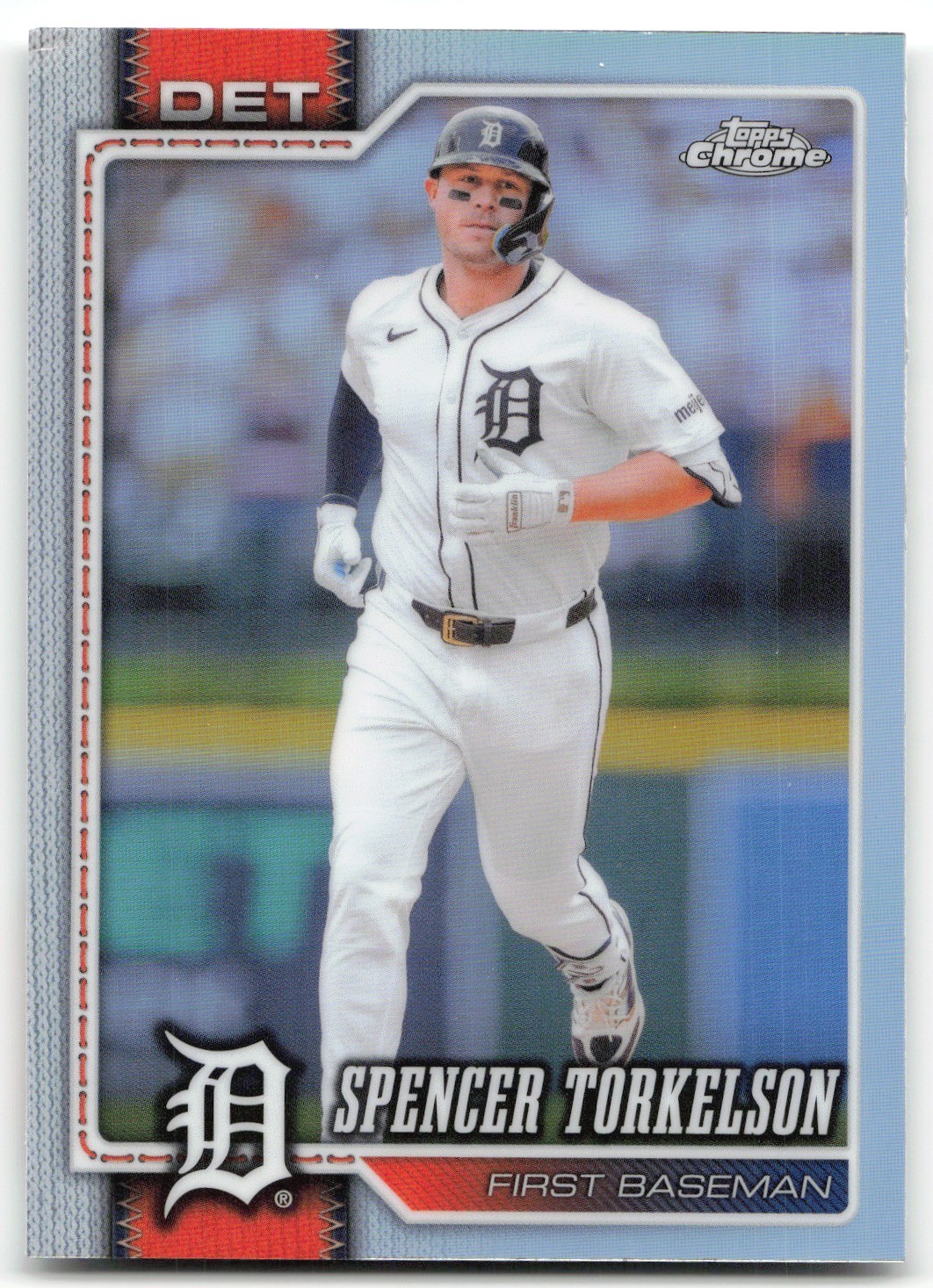 Spencer Torkelson 2026 Topps Chrome Refractor Tigers