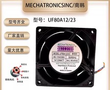 MECHATRONIC UF80A12/23BWH AC115/230V 14/12W 8cm 4-Wire Cooling Fan