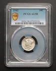 1942 Mercury Dime 10C PCGS AU58 90% Silver About Uncirculated