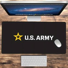 U.S. Army mouse pad non-slip rubber base smooth surface stylish and comfortable