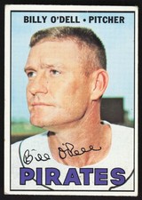 Billy O'Dell 1967 Topps #162 TYW7