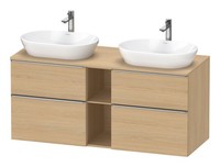 Duravit D-Neo Konsolenwaschtischunterschrank FüR 2 Becken Mit 4 AuszüGen Und...